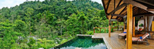 View of Costa Rican jungles © Pacuare Lodge