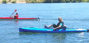 Kayaking on the Apple Capital Loop Trail