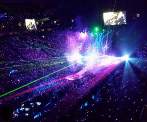 Coldplay concert, Portland