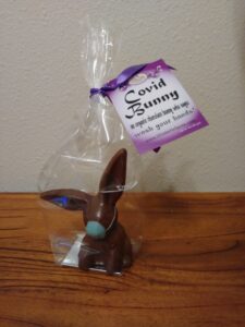 COVID Easter bunny