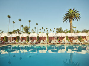 The Beverly Hills Hotel Cabanas