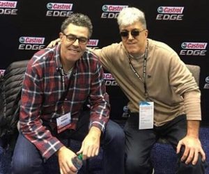 Adam Carolla at the 2019 Chicago Auto Show