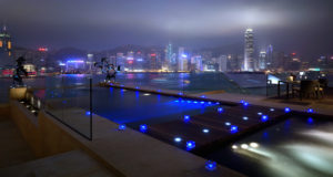 InterContinental Hong Kong Presidential Suite pool and hot tub