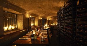 Ashford Castle Wine Cellar