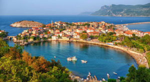 Town of Amasra on the Black Sea coast