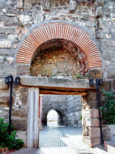 Ancient Amasra Castle gate