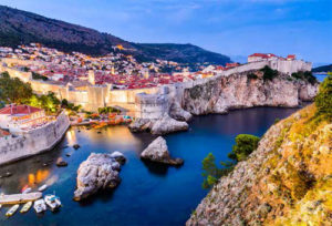 Old Town of Dubrovnik as viewed from Lovrijenac Fortress