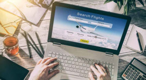 Booking travel online