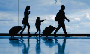 Combining business and leisure travel with family