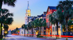 Charleston’s historic French Quarter