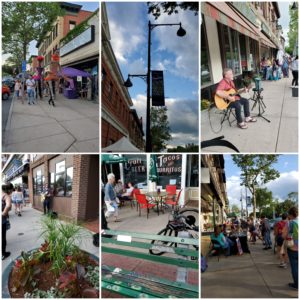 Collage of Strollin' on Main