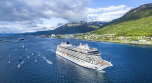 Viking Sky christening in Tromsø, Norway