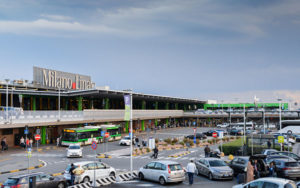 Entrance to Milan Linate