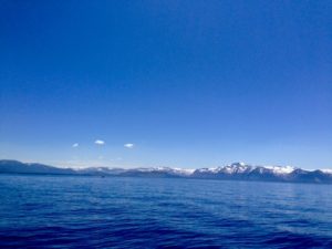 Water, mountains