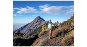 Trekking trail of Acatenango Volcano