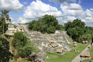 The Mayan ruins of Tikal