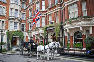 Hotel Entrance. Photo Credit: Dukes London