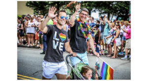 Family at D.C. Pride Parade