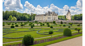 A view from the garden at Chenonceau