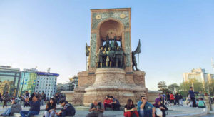 Republic Monument at Taksim Square