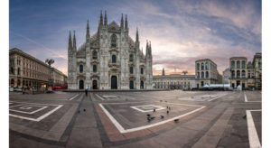 Early morning at the Duomo and Piazza del Duomo © ANDREY OMELYANCHUK - DREAMSTIME.COM