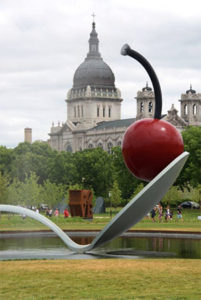 Spoonbridge and Cherry at the Minneapolis Sculpture Garden