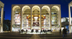 The Metropolitan Opera at Lincoln Center in Manhattan