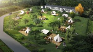 Nordisk Village Goto Islands rendering