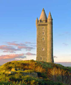 Scrabo Tower overlooking Strangford Lough