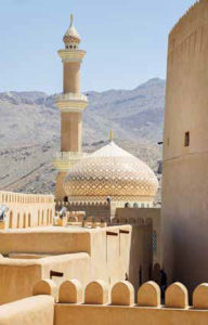 Fort and mosque in Nizwa