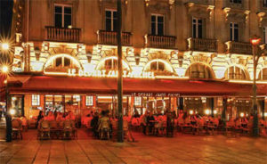 A traditional French café