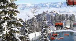 Ski lift over Alpine Lake PHOTO: © VAIL RERSORTS