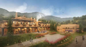 Aritst's renderings of Bishop's Lodge Resort and Spa © BISHOP’S LODGE RESORT AND SPA