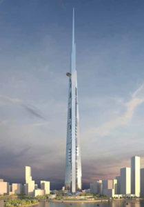 Kingdom Tower side view