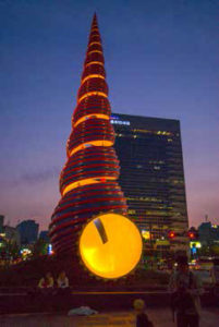 The Spring Sculpture in Cheonggye Plaza