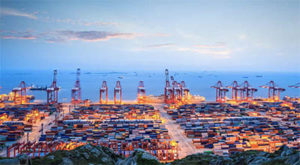 Shanghai container terminal