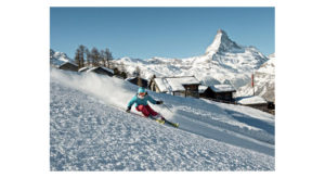 Skiing in Zermatt © MICHAEL PORTMANN