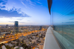 Tel Aviv at sunset