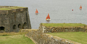 Sailboats in Kinsale Harbour