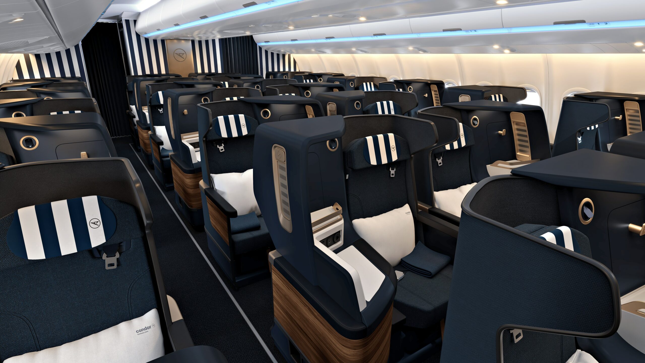 Condor Airlines Introduces New Long-Haul A330neo Cabin, Debuts in U.S. in  Fall
