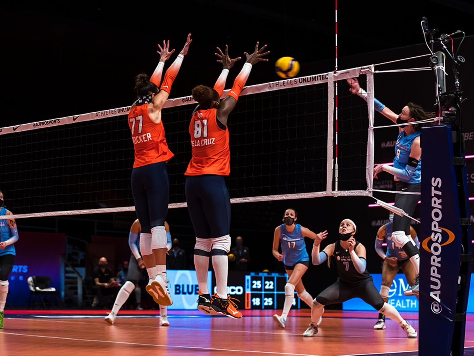 Athletes Unlimited Volleyball Debuts Global Traveler