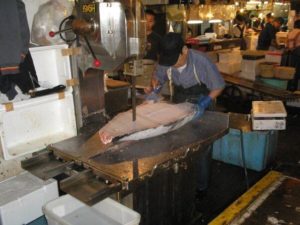 Tsukiji Fish Market, Japan