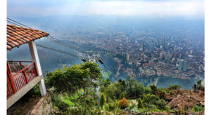 View of Bogotá from Monserrate