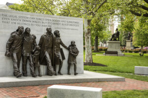 Virginia Civil Rights Monument in Richmond, Virginia