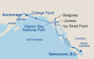 Princess Cruises’ Voyage of the Glaciers with Glacier Bay