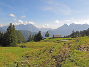 Alpine scenery in Austria