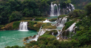 Croatia waterfalls in UNESCO World Heritage site