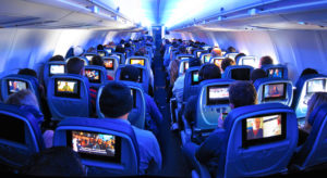 In-flight movies