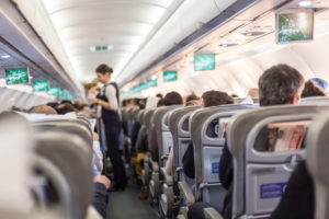 Passengers on Airplane