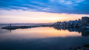 Port of Estepona on the costa del sol in Spain